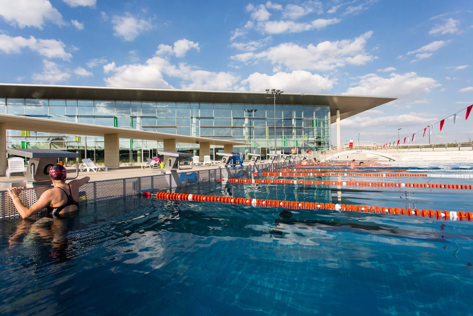 Bassin olympique extérieur de L'Odyssée à Chartres